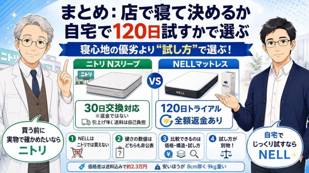 nellマットレス ニトリ