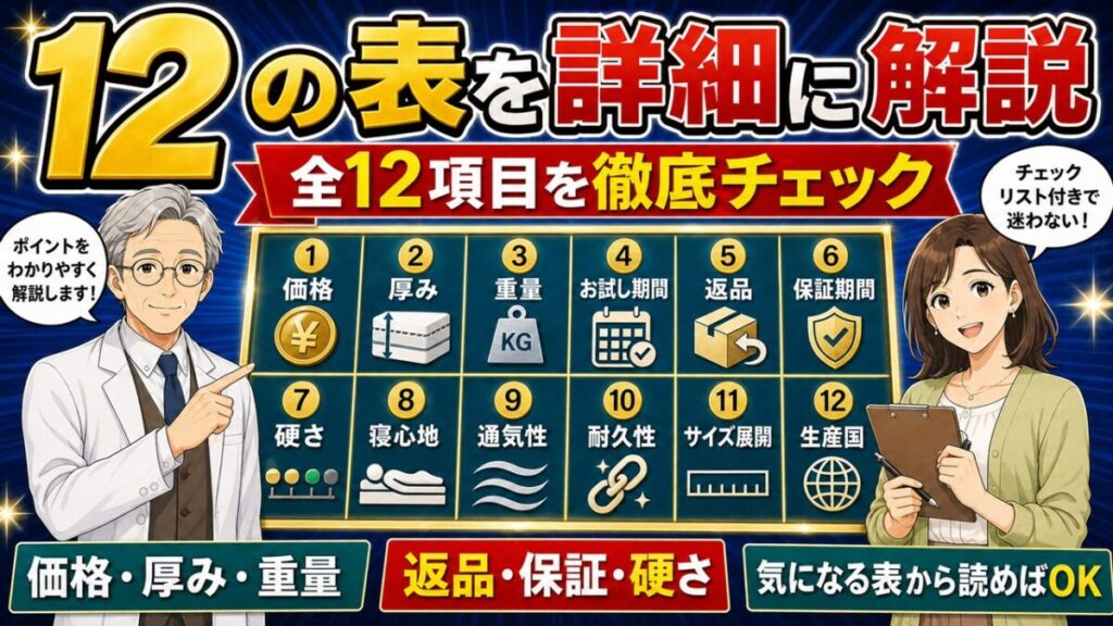 マットレス 比較