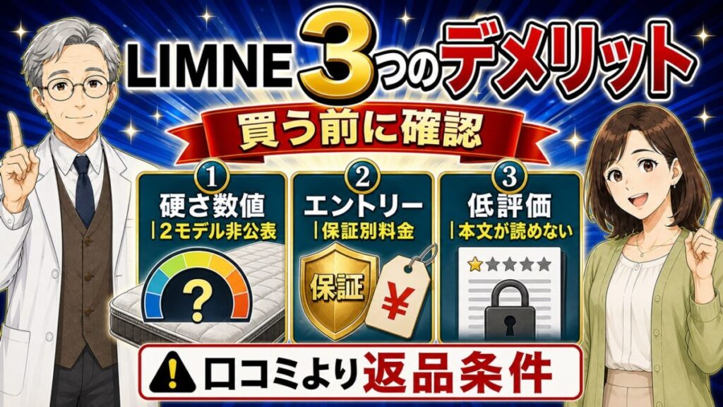 limne マットレス 口コミ