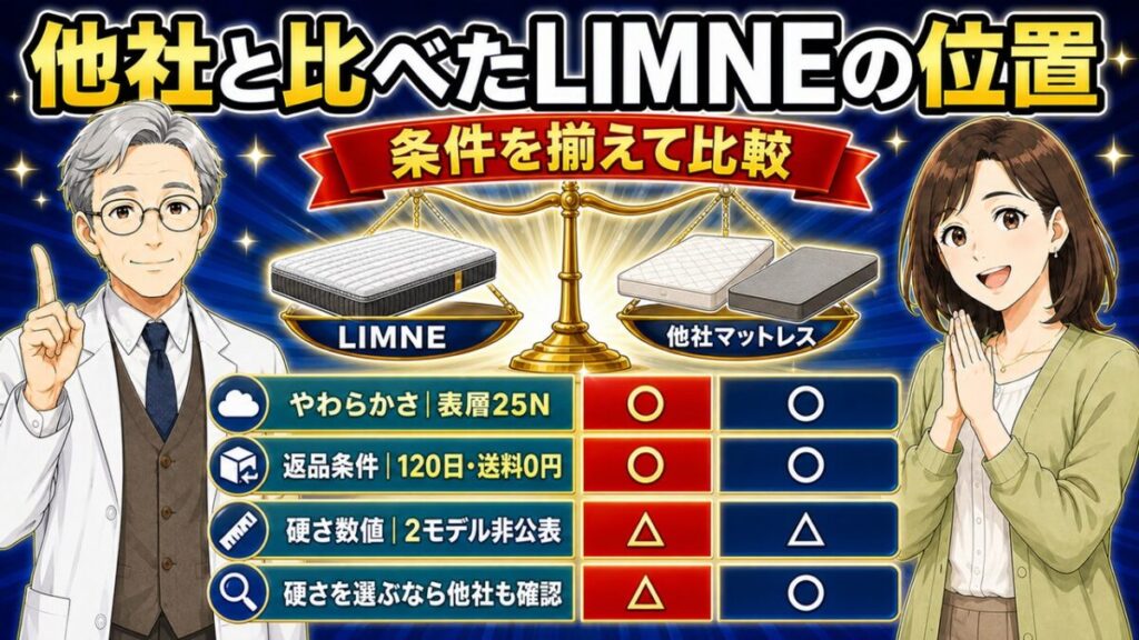 limne マットレス 口コミ