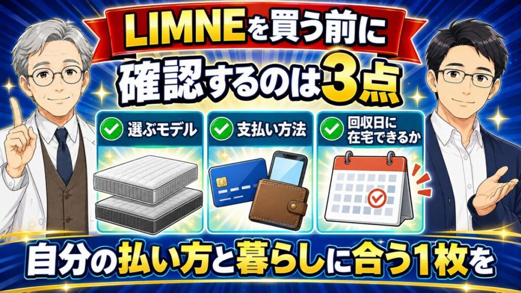 LIMNEマットレスで後悔する人