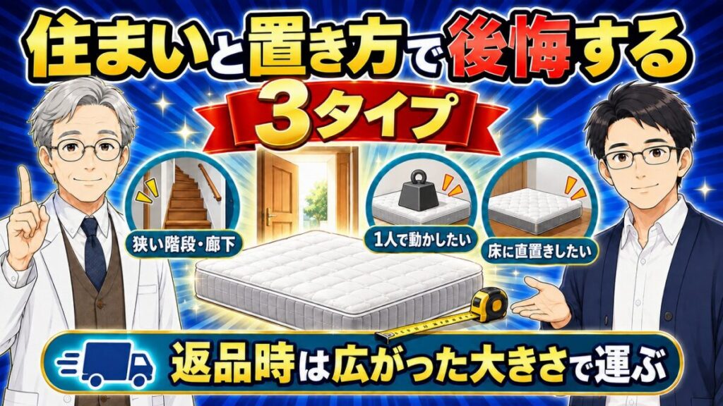 NELLマットレスで後悔する人7タイプ
