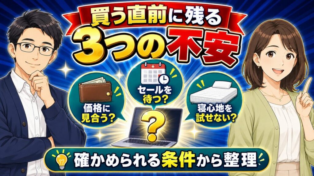 NELLマットレスで後悔する人7タイプ