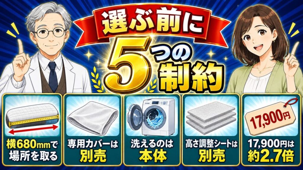 トゥルースリーパー枕合わない