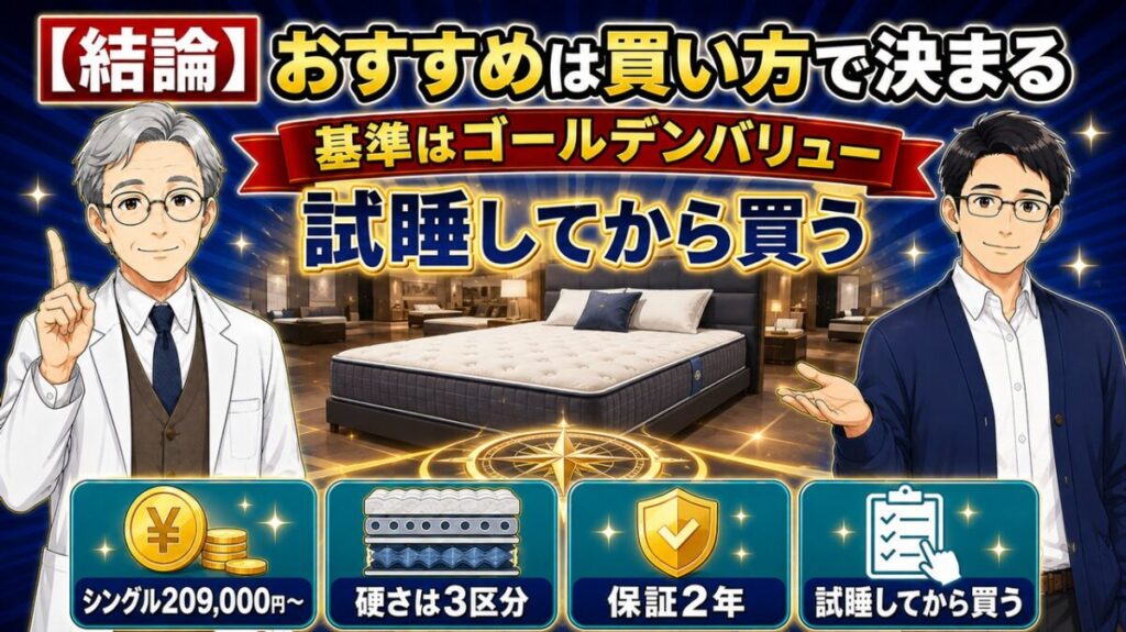 マットレス おすすめシモンズ